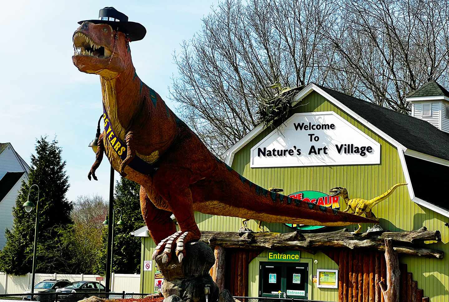 Nature's Trails with Dinosaurs natures art village