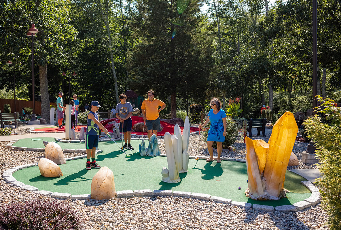 Copper Creek Mini Golf (ages 6+). Exciting Tournamentstyle Course