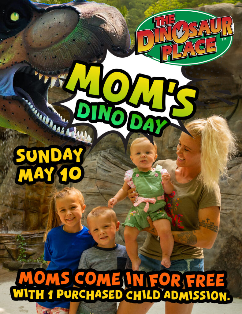 moms dino day the dinosaur place free